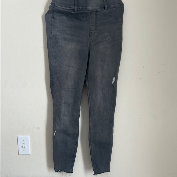SPANX Denim - Women's Gray spanx Distressed Jeans